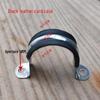 Galvanized U-Shaped Metal Saddle Clamp for Electrical Conduit, Hose, and Straddle Card (25, 32, 40 sizes)