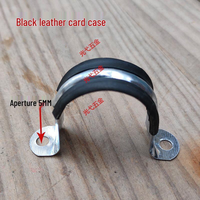 Galvanized U-Shaped Metal Saddle Clamp for Electrical Conduit, Hose, and Straddle Card (25, 32, 40 sizes)