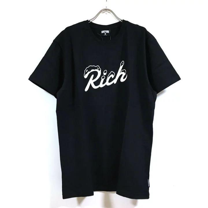

[USED] ICECREAM RICH Men s Short Sleeve T-Shirt, Black, Size XL