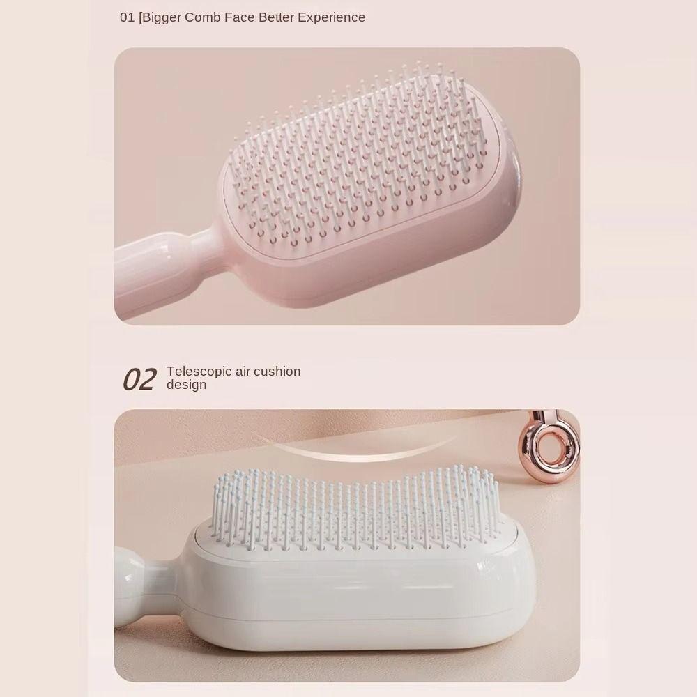 Anti Static Air Cushion Hair Comb Portable Hair Paddle Brush Fashion Hair Cushion Combs  Household