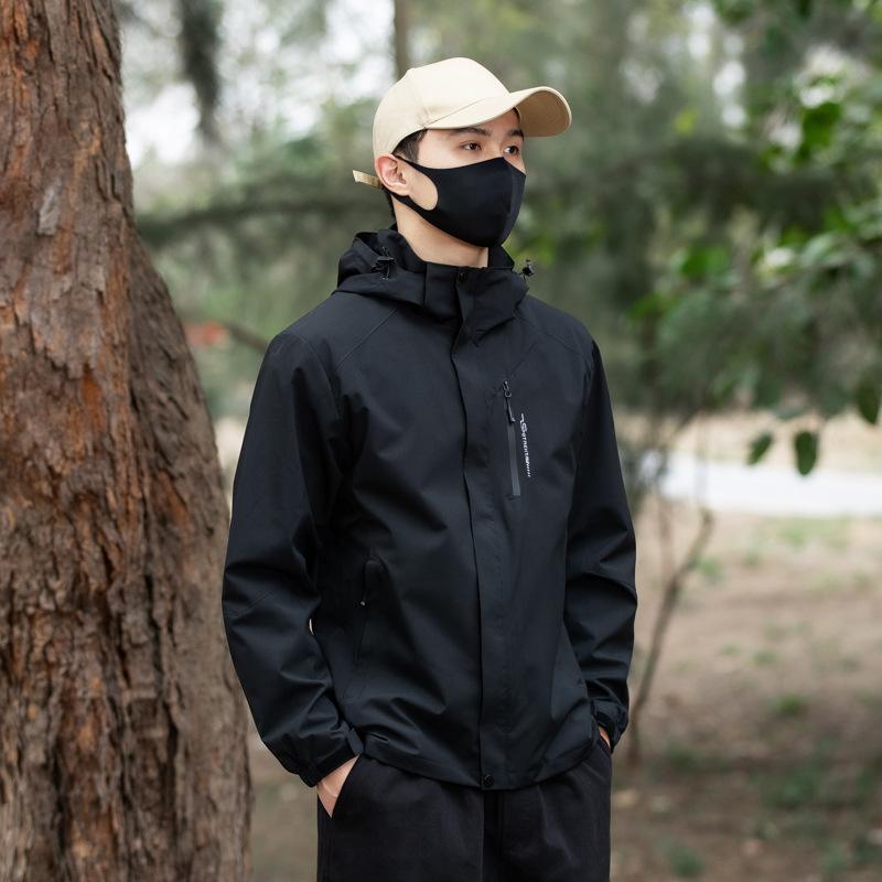 Jacket Men's Spring and Autumn Trend Loose Jacket Couple Thin Sports Outdoor Windproof Waterproof Jacket