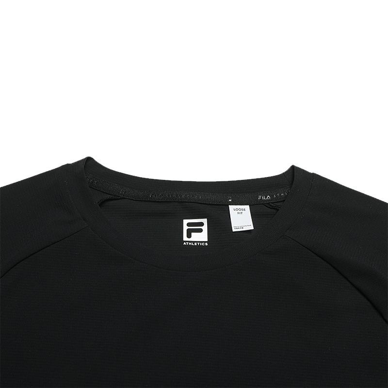 Fila Fitness Moisture Wicking Comfortable Crew Neck T-Shirt Men Tops A11M631112FBK
