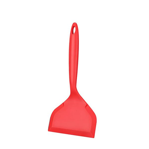 Silikon Spatula Krep Küreği Omlet Spatulası Yumurta Balık Krep için Yapışmaz Geniş Yumuşak Pizza Küreği Mutfak Kazıyıcı