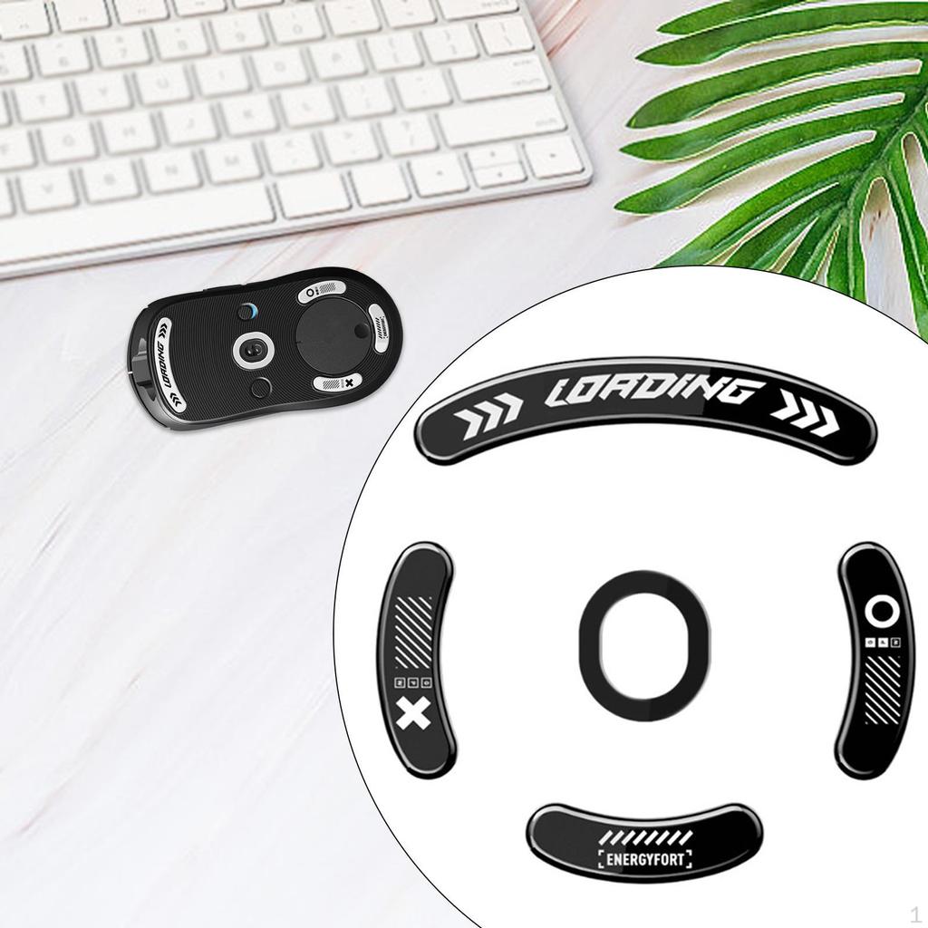 Glass Mouse Skates Accessories Compatibility Gifts Smooth Movement Professional Easy To Use