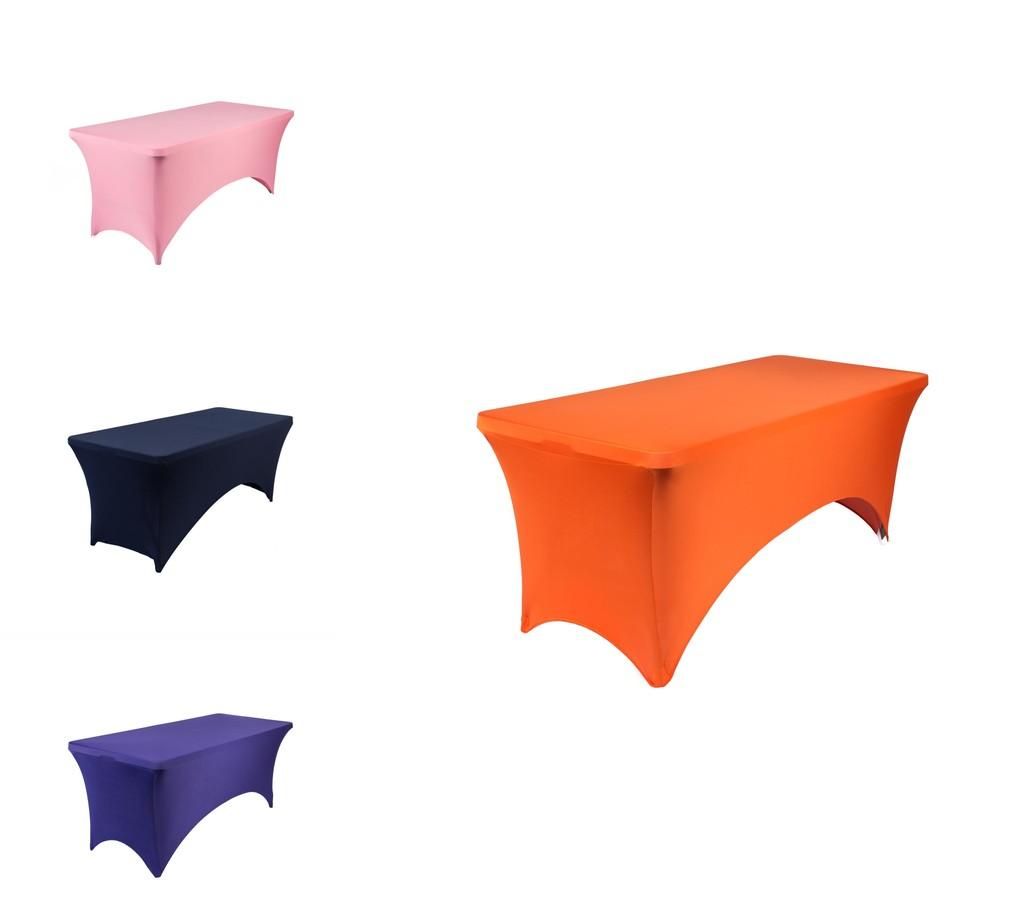 Four-way Stretch Rectangular Table Cover Durable And Reusable