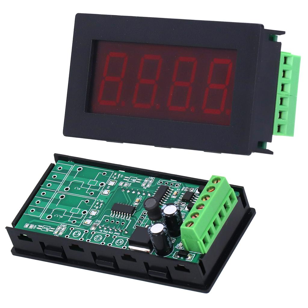 PLC Display LED Serial Port Meter Communication 4Digit DC536V for MODBUSRTU RS485