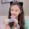 1Pc Plush Daily Use Cat Ear Decoration Cartoon Headband Cute Hair Accessory