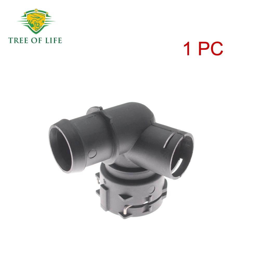 Engine Coolant Cooling Hose Connector For Skoda Karoq Kodiaq Octavia A7 Superb Yeti Seat Leon 5QD122291E 5Q0122291AK 2510104501