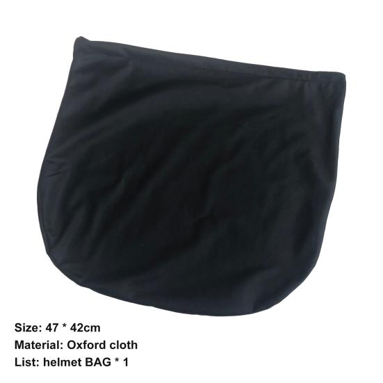 Oxford Cloth Helmet Bag Dust Proof Drawstring Design Good Toughness Helmet Storage Bag for Cycling