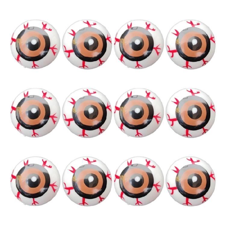 12Pcs Eye Decorations Halloween Goodie Bag FillersHalloween Party Supplies