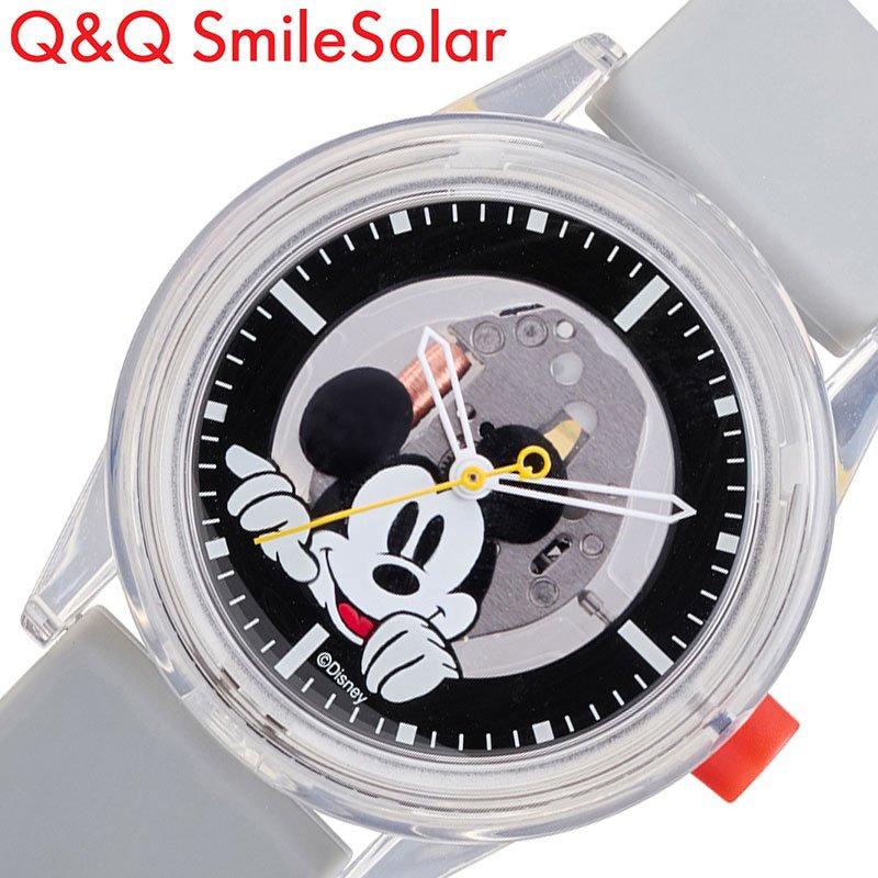 

Citizen watch QQ Disney women kids black gray solar-powered featuring Mickey. No battery replacement needed. Lightweight slim design suitable children
