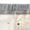 Miki House 10-1711-494 Denim Skirt, Hickory Logo, Simple, Girls, Baby, Kids, Children's Clothing, White, 130 Cm