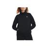 Under Armour Loose High Neck Solid Color Long Sleeve Sweatshirt Women Tops Black 1379637-001