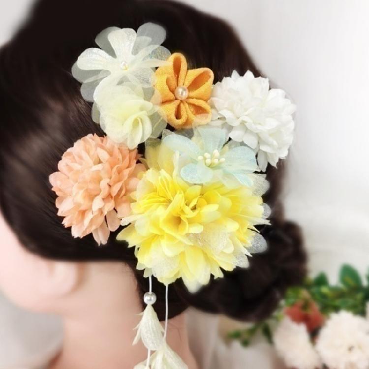 Beautiful Hairpins Japonism Tsumami Kimono Traditional Costume Japonisme Cosplay