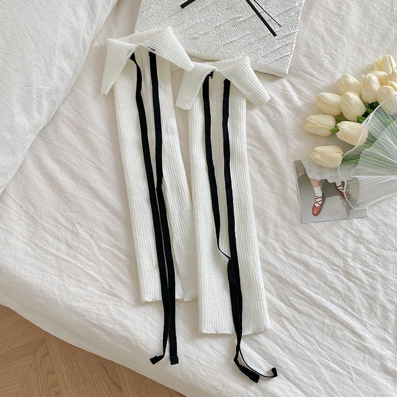 Women Leg Warmers Ballet Style Sweet Girls Long Socks Stockings Knitted Foot Cover Knee Socks JK Lolita Girls Leg Warmers