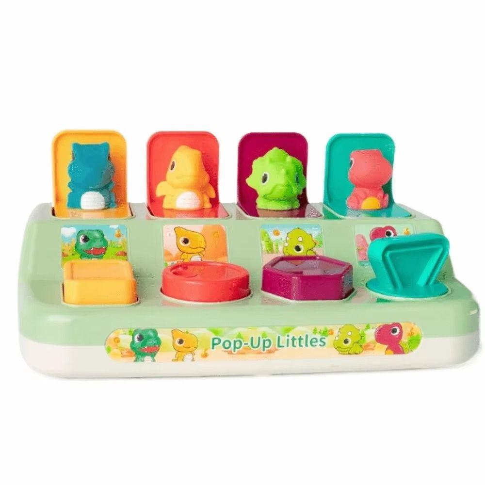 Montessori Interactive Animal Toy Box Cartoon Animals Activity Pop Up Toy  Kids Gifts