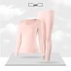 Men's Thickened Fleece-Lined Base Layer Underwear Set for Autumn