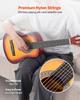 Classical Guitar, 780 mm, Wood Classical Guitar Starter Kit for Beginners, with Nylon Strings, Gig Bag, Strap, Tuner, Extra Strings, Picks, Capo,