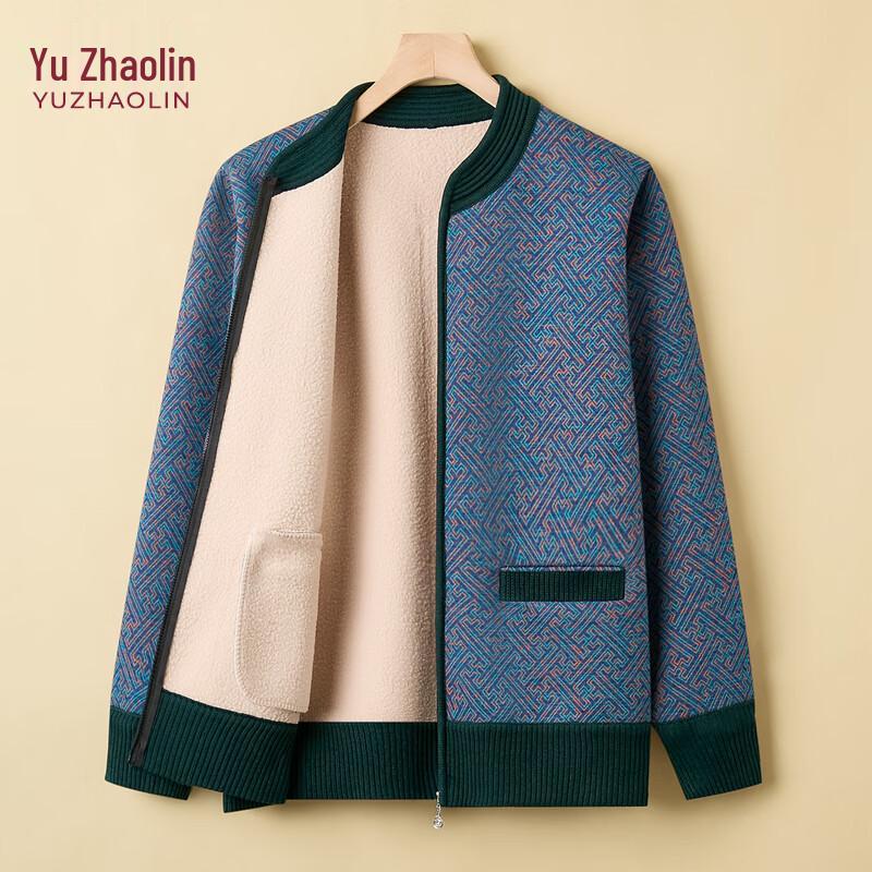 

YUZHAOLIN Women s Autumn/Winter Fleece-Lined Knit Sweater 4XL (Recommended 130-145 lbs)