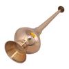 Brass Bottle for Gangajal and Perfume Gulab Pash Sprinklers Gangajal Spray Bottle for Pooja (Gold)
