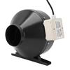 Inline Duct Ventilation Fan 2575 RPM Air Circulation Vent Blower for Hydroponics Grow Tent US Plug