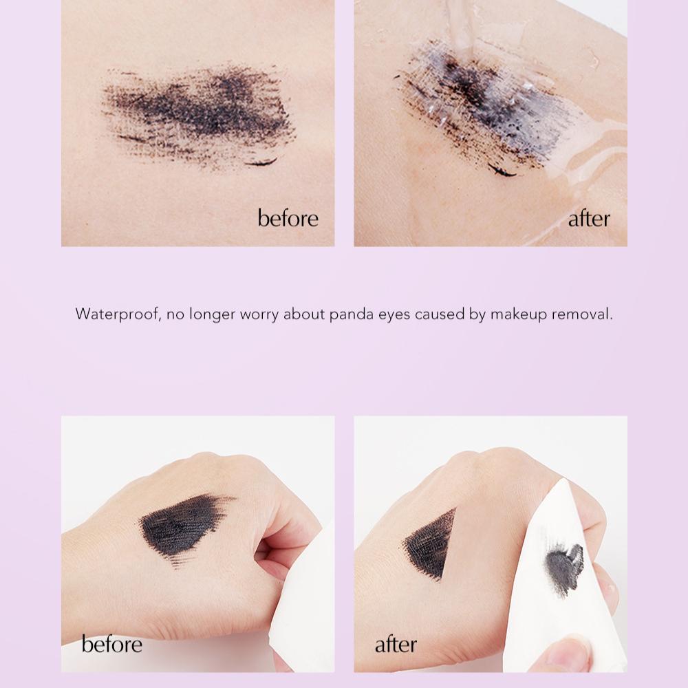Thick Curly Long-lasting Mascara Waterproof Sweatproof Mascara Easy To Remove Makeup Anti Halo Dyeing Mascara Non Caking Eye Black
