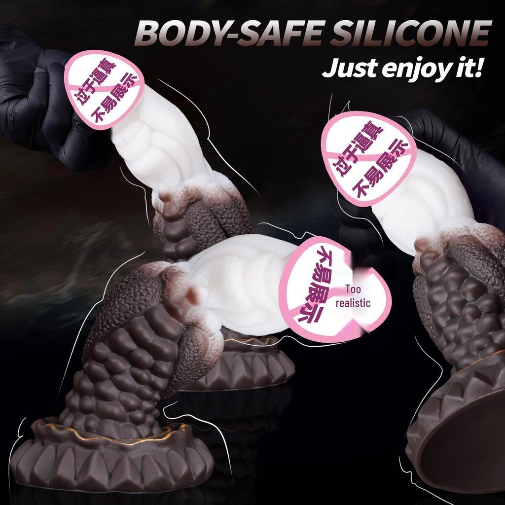 Unisex Silicone Beaded Anal Plug Toy