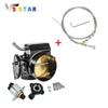 92MM LS Throttle Body with Position Sensors TPS IAC & Throttle Gas Cable Kits For 1997-2004 Chevrolet Chevy LS1 Engines 5.7L
