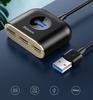 HUB 4in1 USB Adapter USB30 TO USB301USB203 1m Black