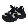 Platform Dad Shoes Women's Shoes Summer Thin 2025 New Heightening White Versatile Casual Breathable Casual Sports Shoes