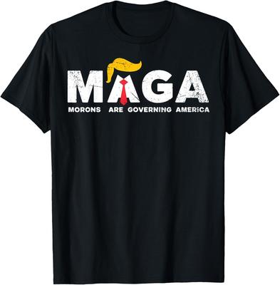 Morons Are Governing America Anti Trump Vintage Unisex T-Shirt