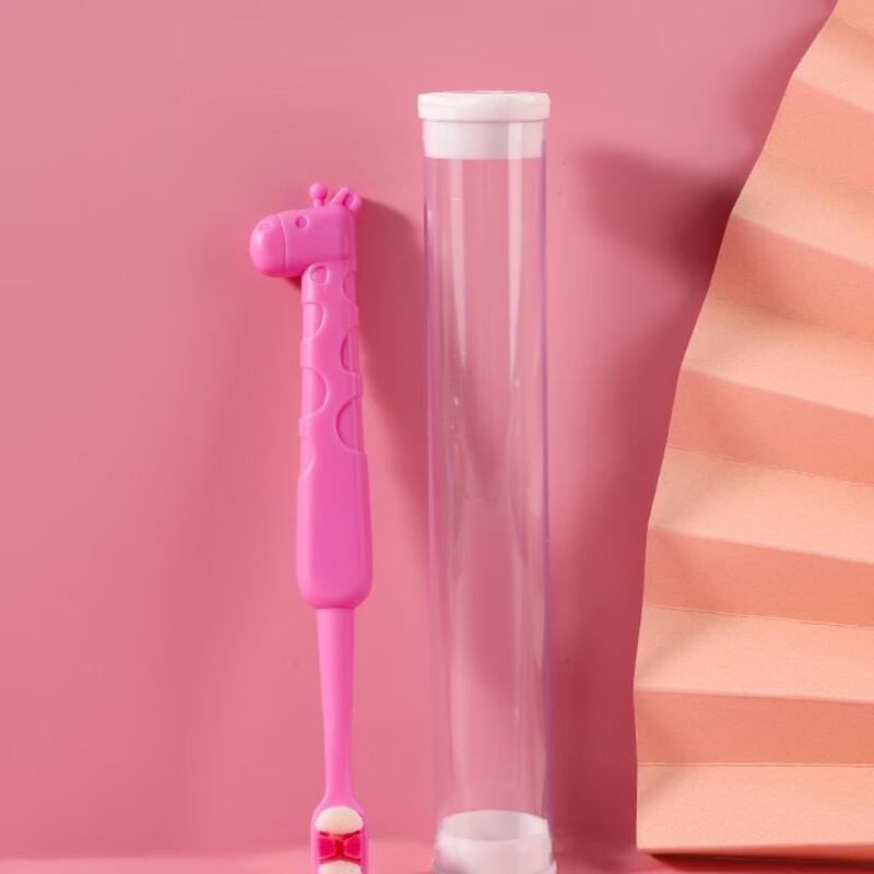 Saajie Kids' Giraffe Soft Bristle Toothbrush 3-Pack