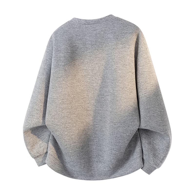 Men's Fake Two-Piece Design Heavyweight Sweatshirt