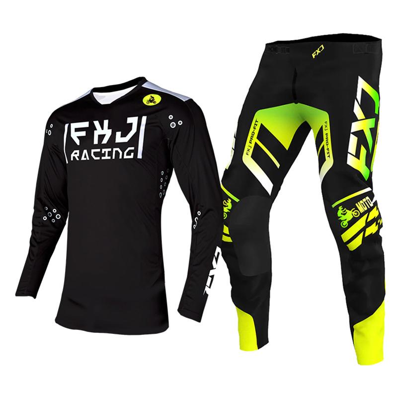 Motokrosová sada pro děti 4 5 6 7 8 9 10 11 12 13 let Mladé dítě Motocykl chlapec dívka Dres Sady kalhot závodní kombinéza Off-road Enduro MX MTB