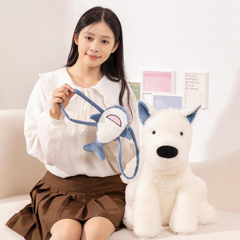 Highland White West Terrier Plush Toy Cartoon Animal Doll Children Festival Gift