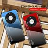 Glass Material, Gradient Pattern, Tempered Glass Back, for Huawei Mate 60 60Pro 50 50E 50Pro