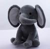 Cute Cartoon Baby Elephant Plush Toy with Santa Hat