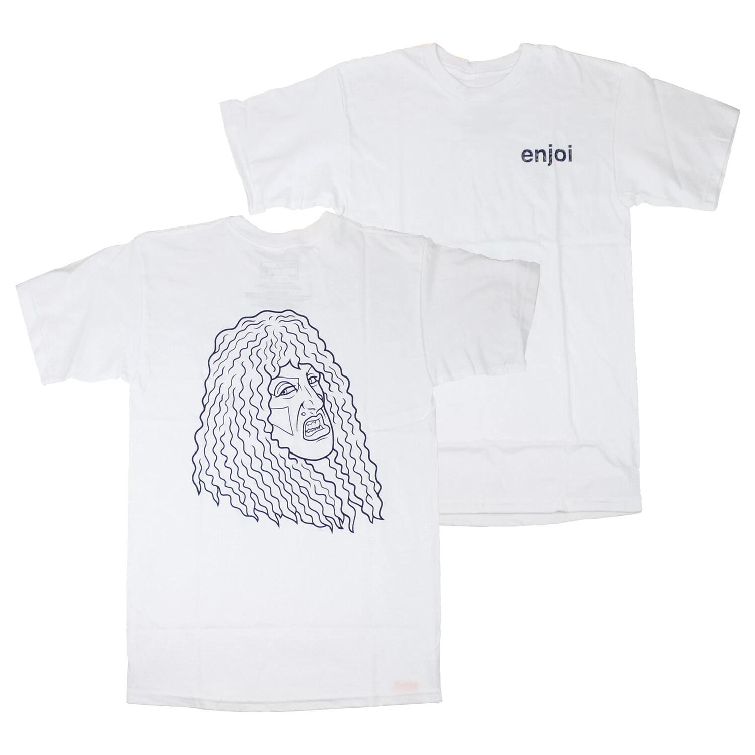 Enjoi Skateboards Shirt Veejay White S