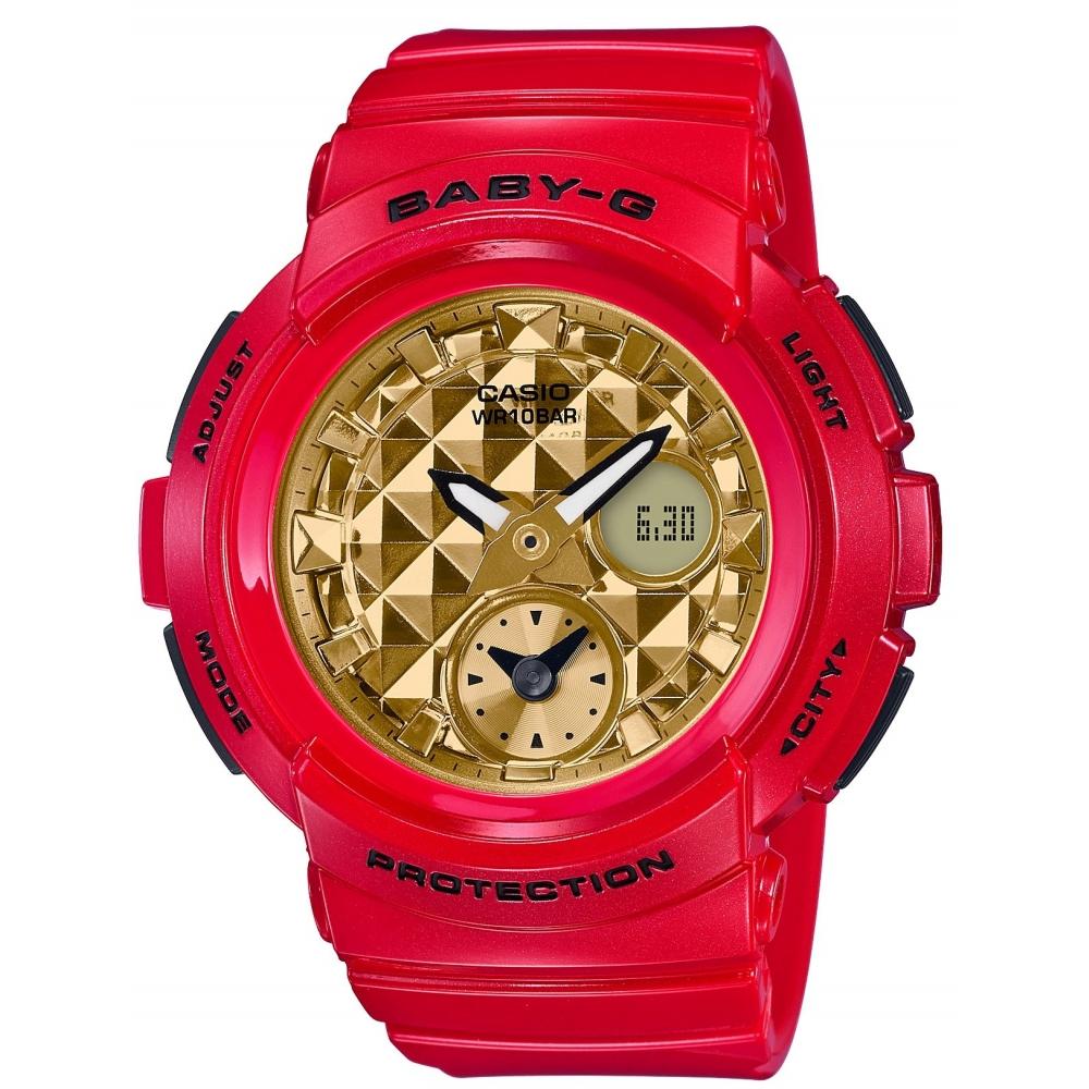 

[Casio] Часы Babygie BGA-195VLA-4AJF женские, красные