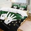 3D Print Maccabi MHFC Haifa Green Apes Bedding Set Twin Queen King Full Size Duvet Cover Pillowcase Bed boys girls Adult Home