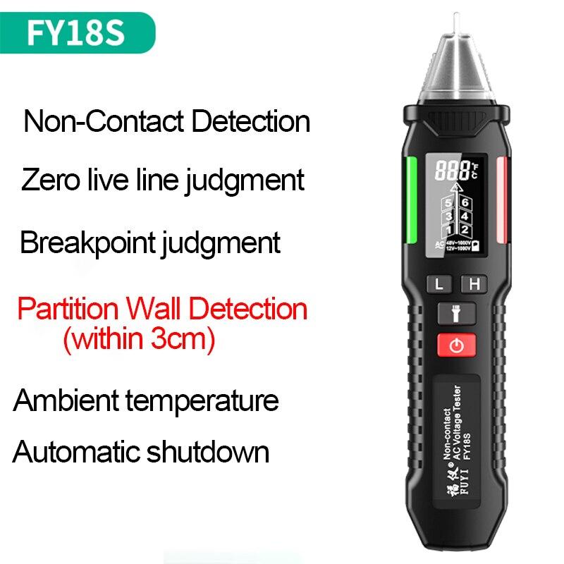 Professional Voltage Detector Indicator 12-1000V Non-Contact Wall Check Voltage Pen Smart Breakpoint Finder Voltmeter tester