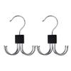 1/2Pcs Belt Hanger Closet Organizer 360-Degree Rotatable Strong Load-bearing Belt Display Rack Storage Holder