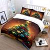 Golden Festive Tree Bedding Sets Duvet Cover Sets Duvet Covers Pillowcases(1*Duvet Cover 2*Pillowcases Without Duvet Insert)