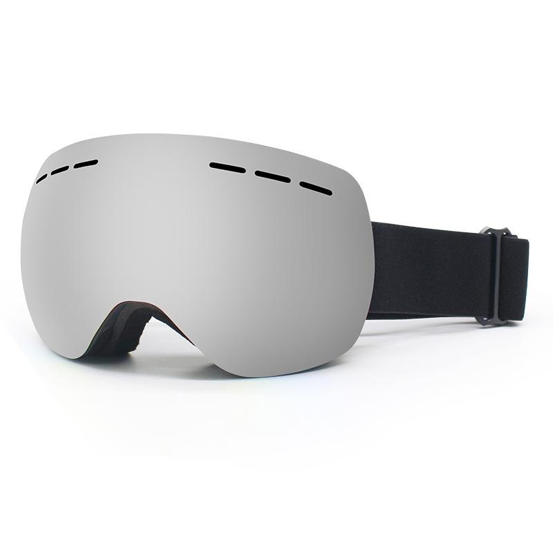 Ski goggles for outdoor snow, high-definition spherical, anti-fog, suitable for snow blind and nearsighted individuals, can be worn over glasses,
