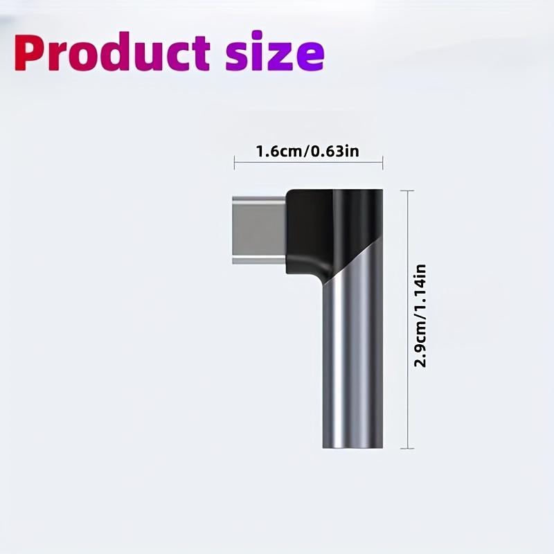 Type-C To 3.5mm Audio Adapter, 1 Piece for Headphones & Earphones