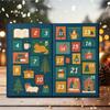 Christmas Calendar Advent 2025 25 Days Book Lovers Ornament Countdown Calendar 2025 Festive Charm Party Favors For Readers Teens