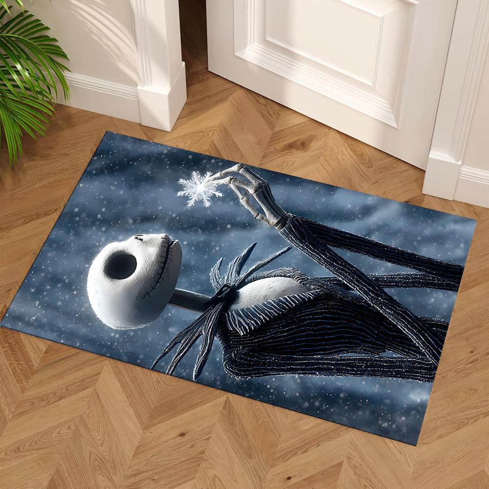 Jack Skellington Floor Rug Office Rug Suitable for Game Room Entryway Balcony Decorate room Antislip Carpet Decorate Offices Perfect Gift for Women/Me