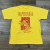 Kollektion Florence And The Machine Band Album Baumwolle Gelbes T-Shirt JU859