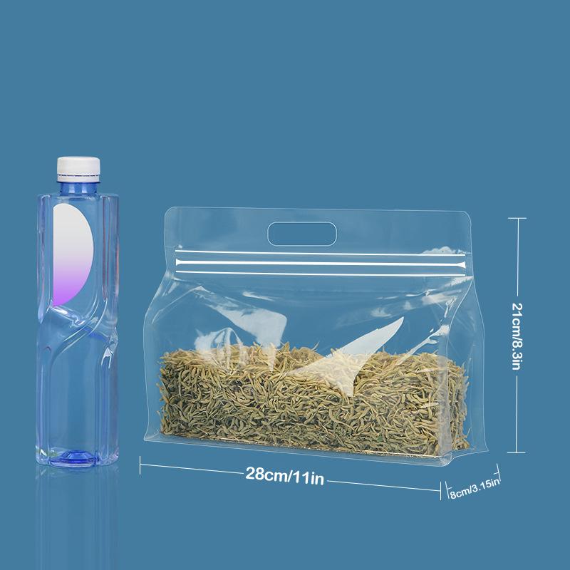 

Многоразовая пленка Saran Пластиковые пакеты ПВХ Герметичные пакеты для упаковки фруктов и зерна Пищевой контейнер для свежести Закрытый кухонный контейнер для свежести L