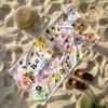 Littlest Pet Shop Beach Towel, Christmas Theme Printed Beach Towel, Multicolor Pattern, Suitable for Beach and Pool, Exquisite